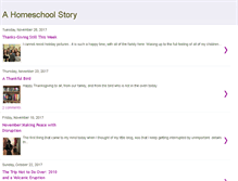 Tablet Screenshot of ahomeschoolstory.com